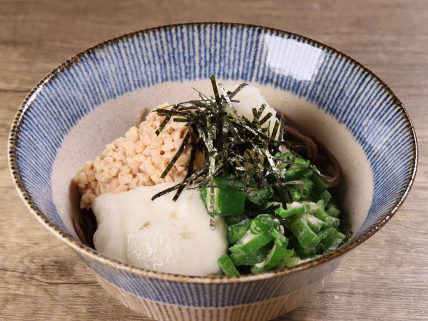 冷やしねばとろそば